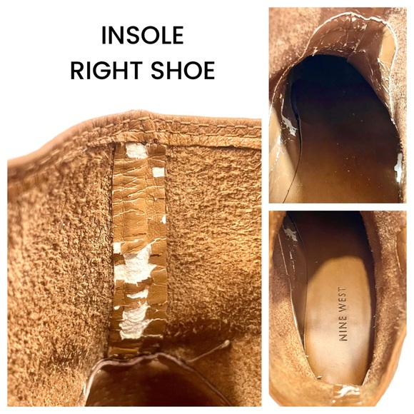 NINE WEST Buff Leather Ankle Boots - Picture 9 of 12